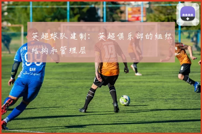 英超球队建制：英超俱乐部的组织结构和管理层