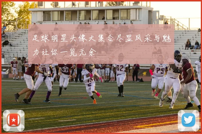 足球明星头像大集合尽显风采与魅力让你一览无余