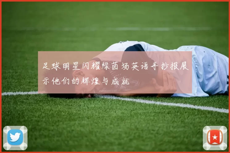 足球明星闪耀绿茵场英语手抄报展示他们的辉煌与成就